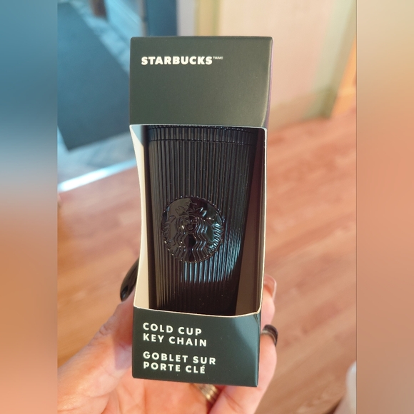 Starbucks Accessories - Starbucks Black Miniature Cup Keychain